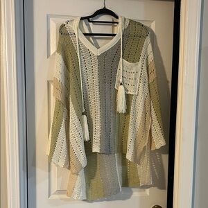 POL Multicolor V-Neck Sweater